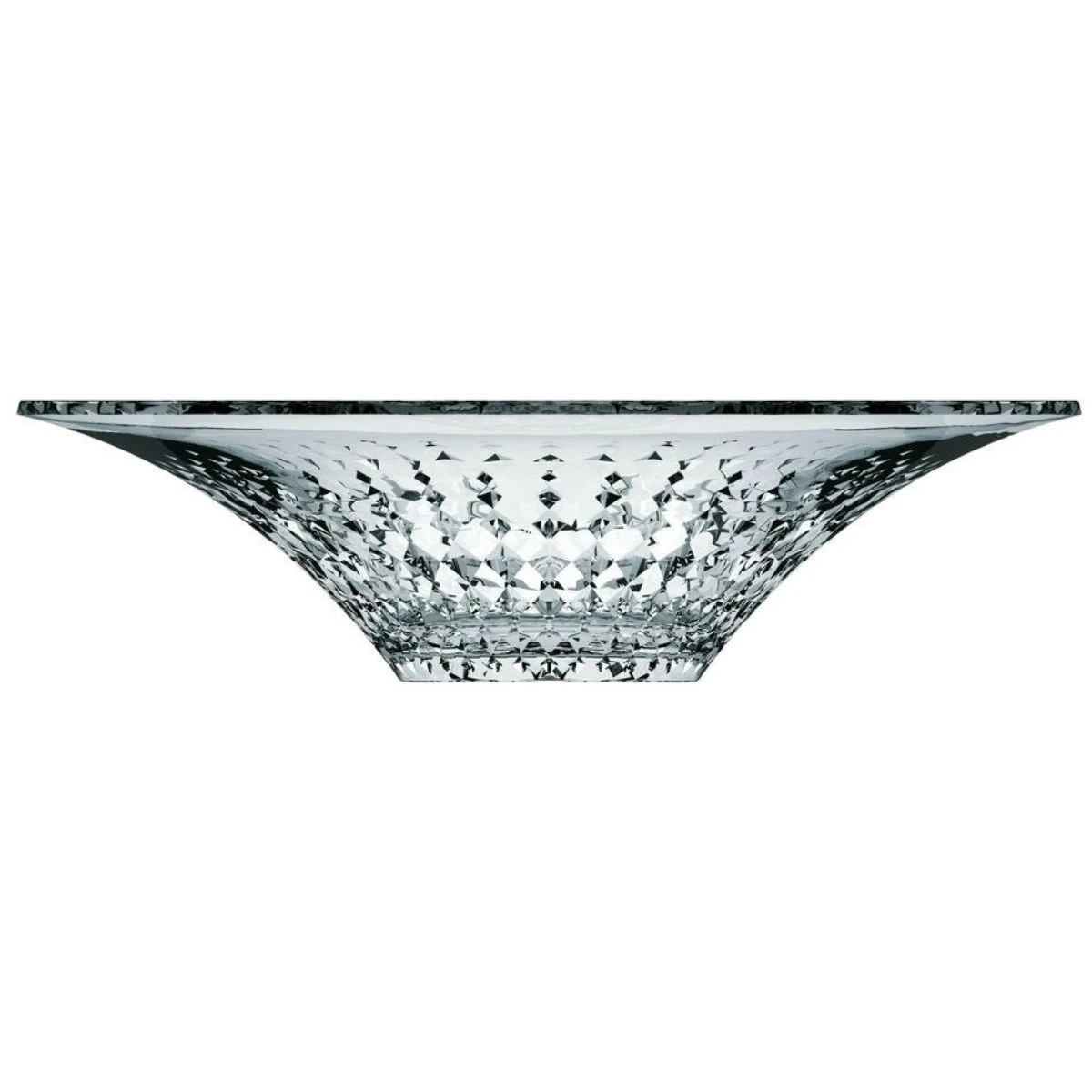 Kristallschale 36cm LADY DIAMOND L9792 by Koop color Svart