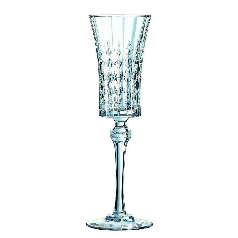 Champagnerflöte 15 cl LADY DIAMOND (6 Stk.) L9742 by Eclat color Svart