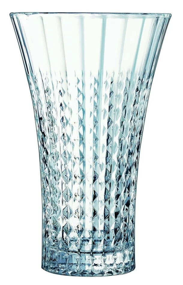 Kristallvase 27 cm LADY DIAMOND L9752 by Koop color Svart