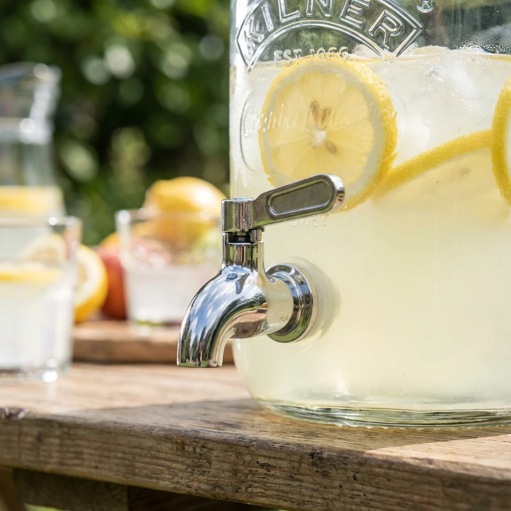Kilner Zapfhahn aus Edelstahl für Getränkespender 91005643 by Kilner color Svart