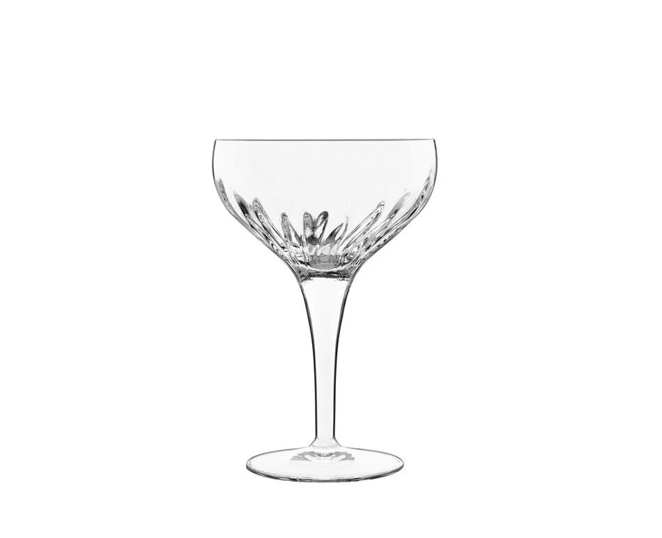 Mixology Cocktailglas klar 22,5 cl H14cm 17376 by Luigi Borm color Svart