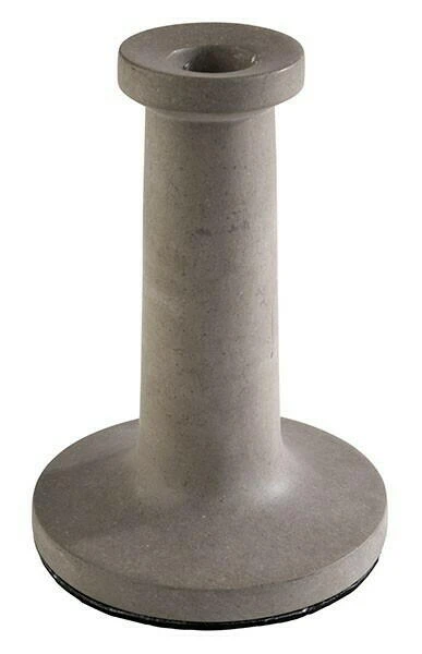 Kerzenständer -ELEMENT- 14,5cm 1114027  color Grijs