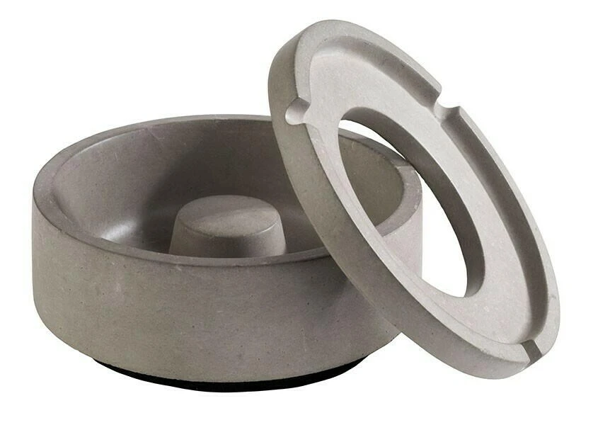 Aschenbecher Elements Ø 10,5 cm 11100570 by APS color Grijs