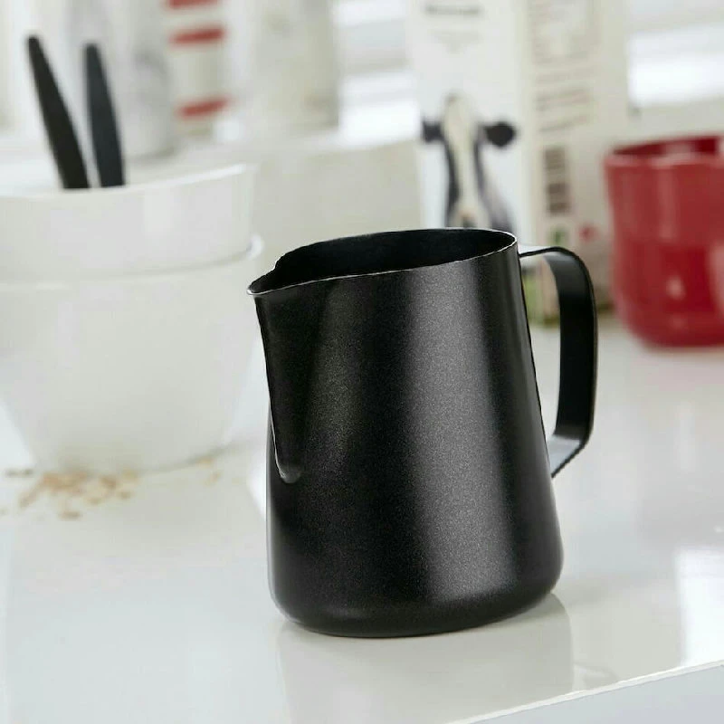 Milchkännchen 0,60 L Schwarz ST10442 by Steel-Function color Svart