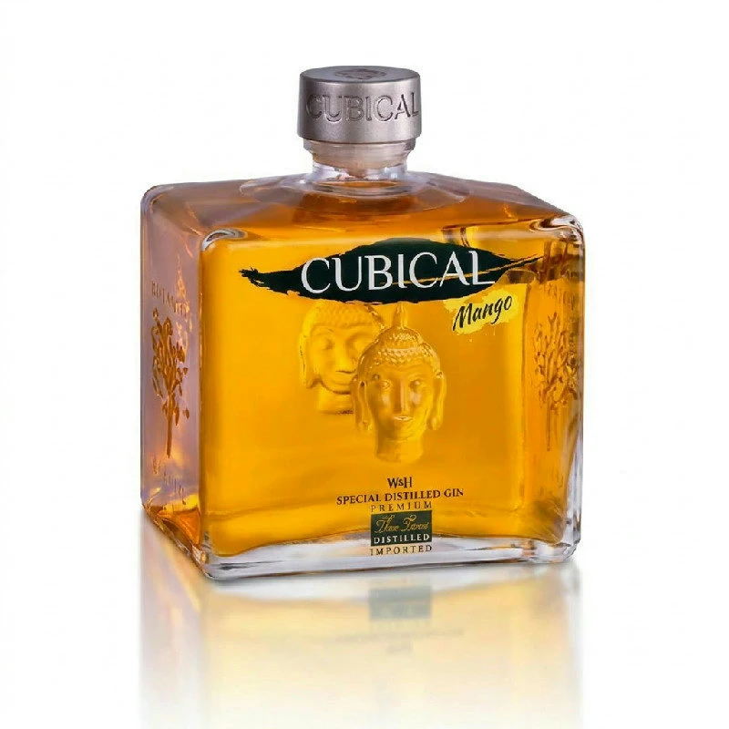 Botanic Cubical Mango Gin 70 cl 51437 by BOTANIC color Svart