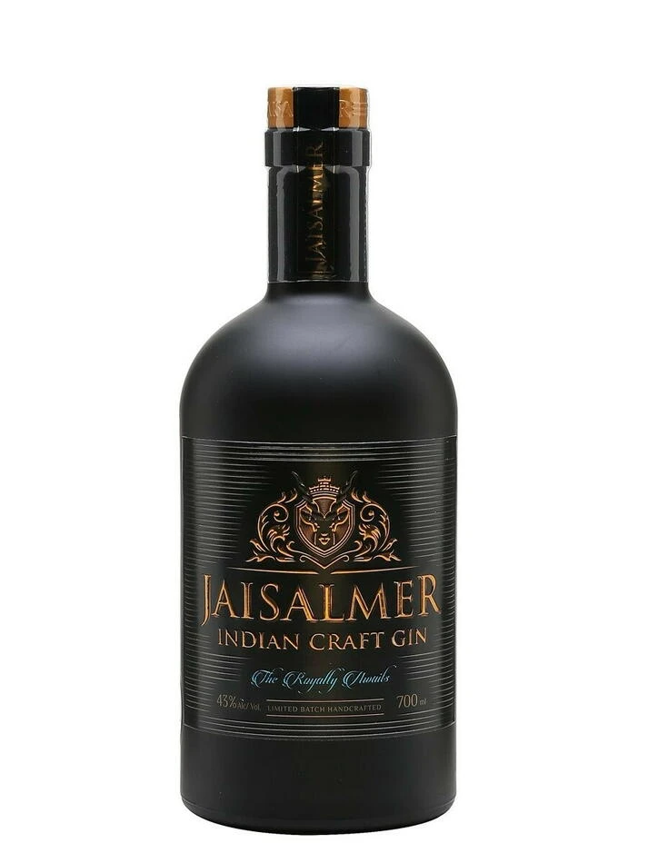 Jaisalmer Indian Craft Gin FL 70 51444 by JAISALMER color Svart