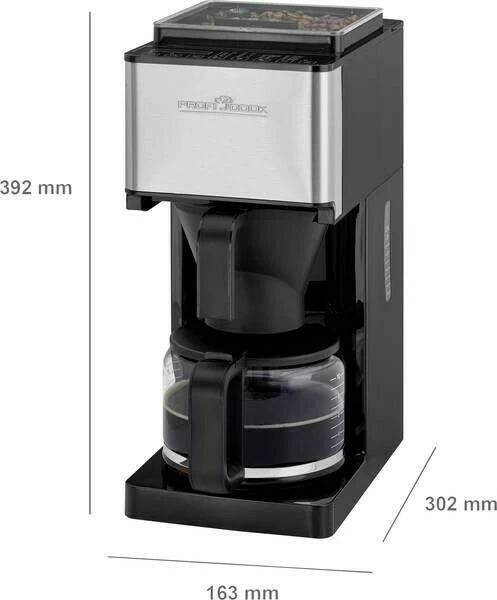 Kaffeemaschine mit Mahlwerk - Profi Cook 501138PC by Profi Cook color Svart