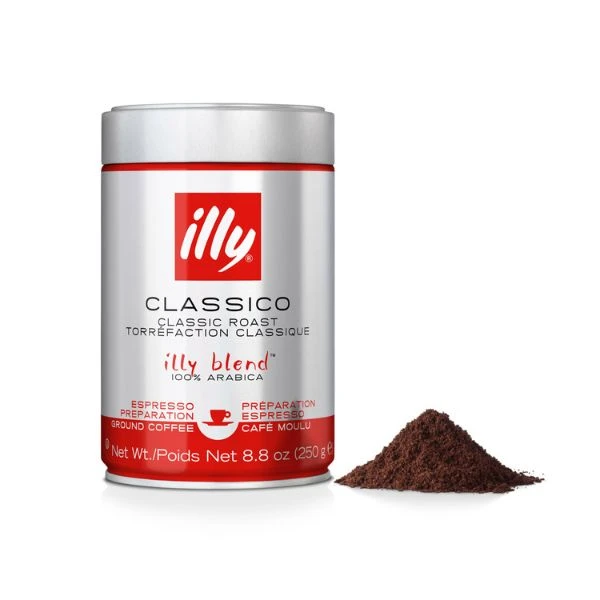 Illy Classic Roast Gemahlener Kaffee 250g 2000413 by Illy color Svart