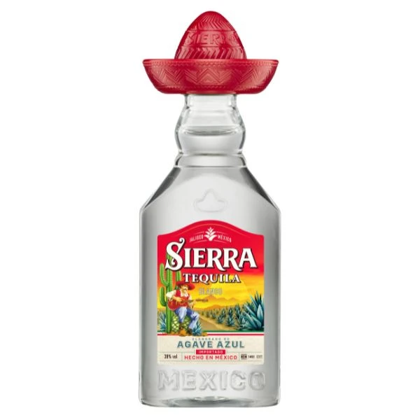 Sierra Tequila Silver 5 cl PET 1072163 by SIERRA color Svart