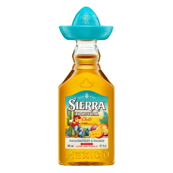 Sierra Tequila Tropical Chilli 5 cl PET 1006473 by SIERRA color Svart