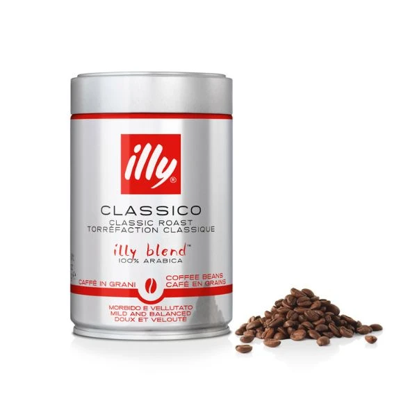 Illy Classic Ganze Kaffeebohnen 250g 2000103 by Illy color Svart