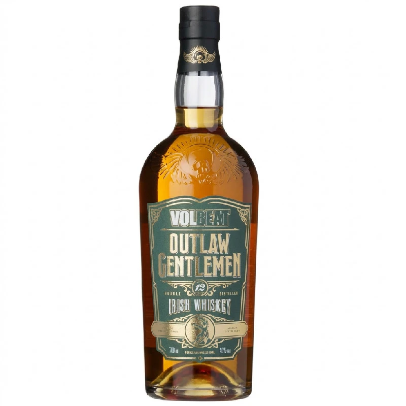 Volbeat Outlaw Gentlemen Irish Whiskey Aged 12 Years FL 70 9196132 by VOLBEAT color Svart