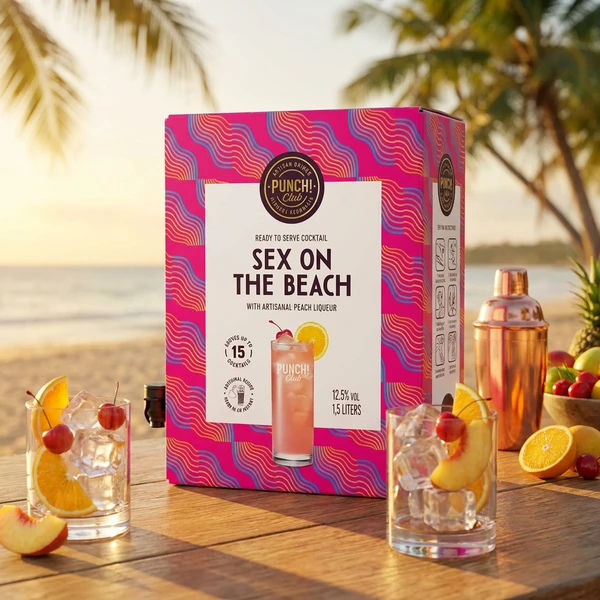 Punch Club Sex On The Beach Cocktail BiB 150 cl 1004224 by Punch Club color Svart