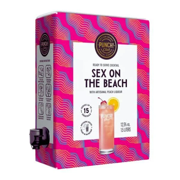 Punch Club Sex On The Beach Cocktail BiB 150 cl 1004224 by Punch Club color Svart