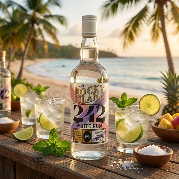Bornholm Rocky 242 Heller Rum FL 70 596003 by Bornholm Spirits color Svart