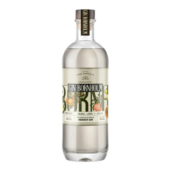 Bornholm Gin Sunset Gin FL 70 596021 by Bornholm Spirits color Svart