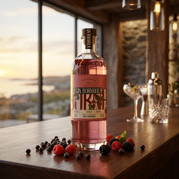 Bornholm Gin Berries FL 70 596022 by Bornholm Spirits color Svart