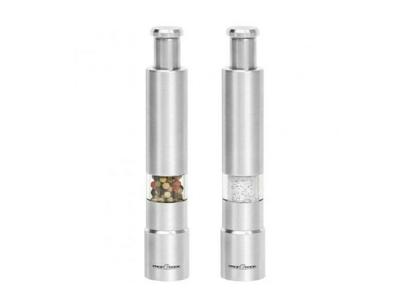 Salz- und Pfeffermühlen-Set - Profi Cook 501160PC by Profi Cook color Svart