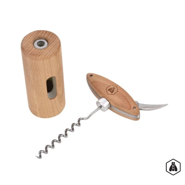 Laguiole Korkenzieher aus Holz 40268165 by Laguiole color Svart