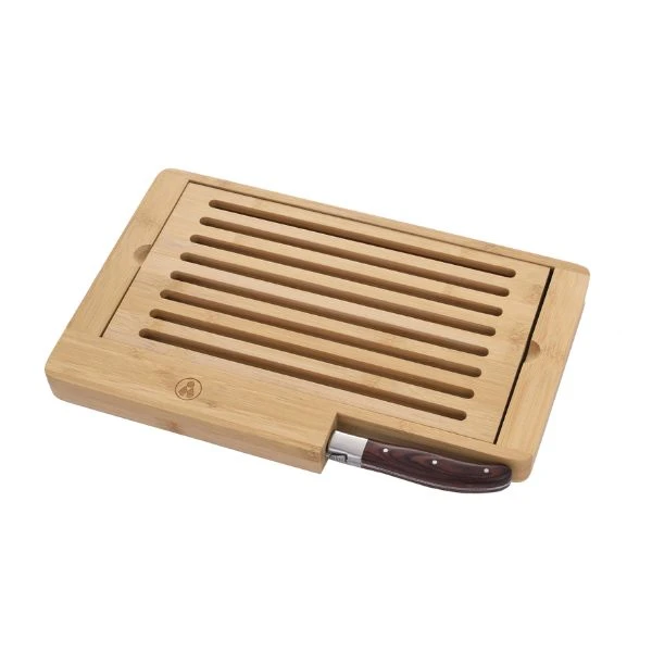 Laguiole Heritage Bambus Schneidebrett mit Messer 40273008 by Laguiole color Svart