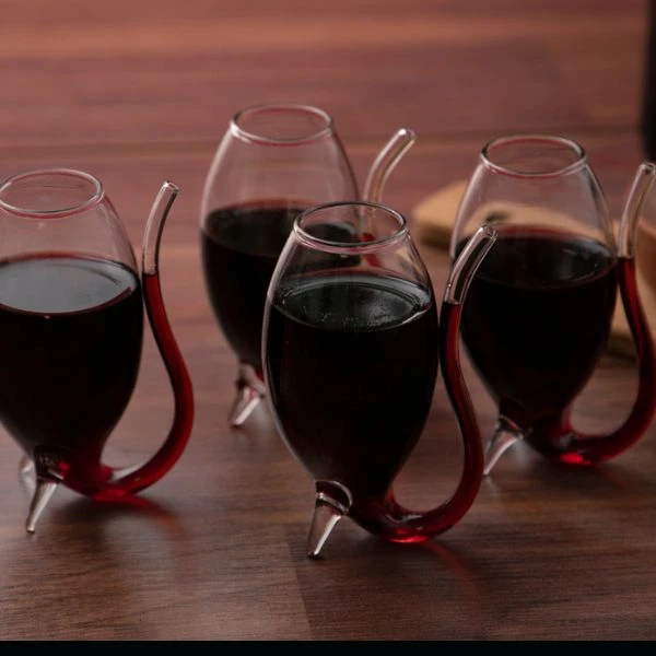 BarCraft Portweinpfeifen 4er-Set Glas BCPORT4PC by BarCraft color Svart