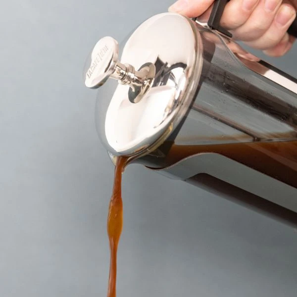 Roma Kaffeebereiter 6 Tassen Edelstahl La Cafetière LCROMA6CPSIL by La Cafetière color Svart