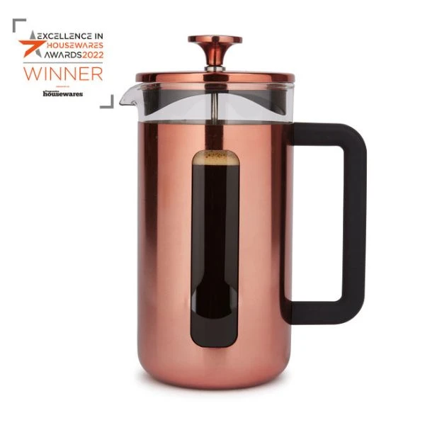 La Cafetière Pisa French Press 8 Tassen Kupfer LCPISA8CPCOP by La Cafetière color Svart