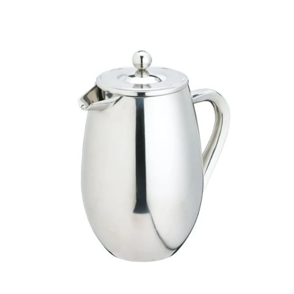 French Press 8 Tassen doppelwandig Edelstahl La Cafetière LCDBLSS8CUP by La Cafetière color Svart