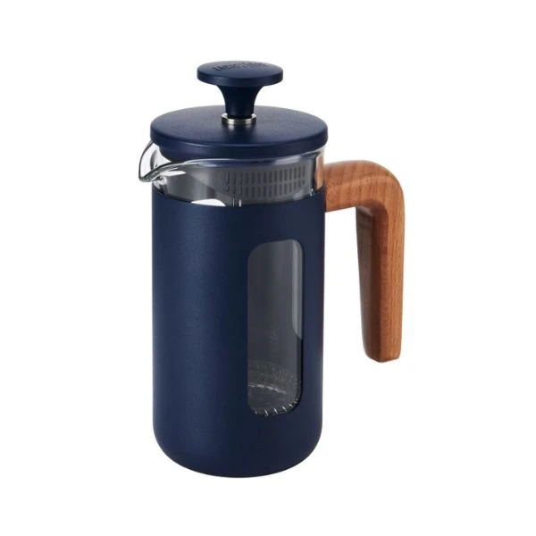 Pisa Kaffeebereiter French Press 3 Tassen Navy Holzgriff La Cafetière LCPISA3CPNVY by La Cafetière color Svart