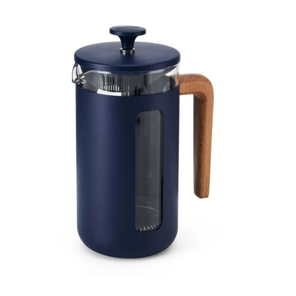 La Cafetière Pisa Kaffeebereiter 8 Tassen Navy Holzgriff LCPISA8CPNVY by La Cafetière color Svart