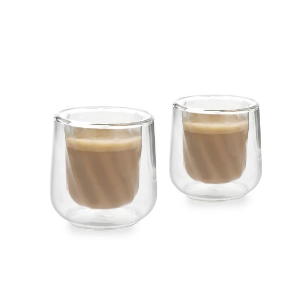 Siena doppelwandige Cortadogläser 2 Stk. La Cafetière LCDWCORT2PC by La Cafetière color Svart