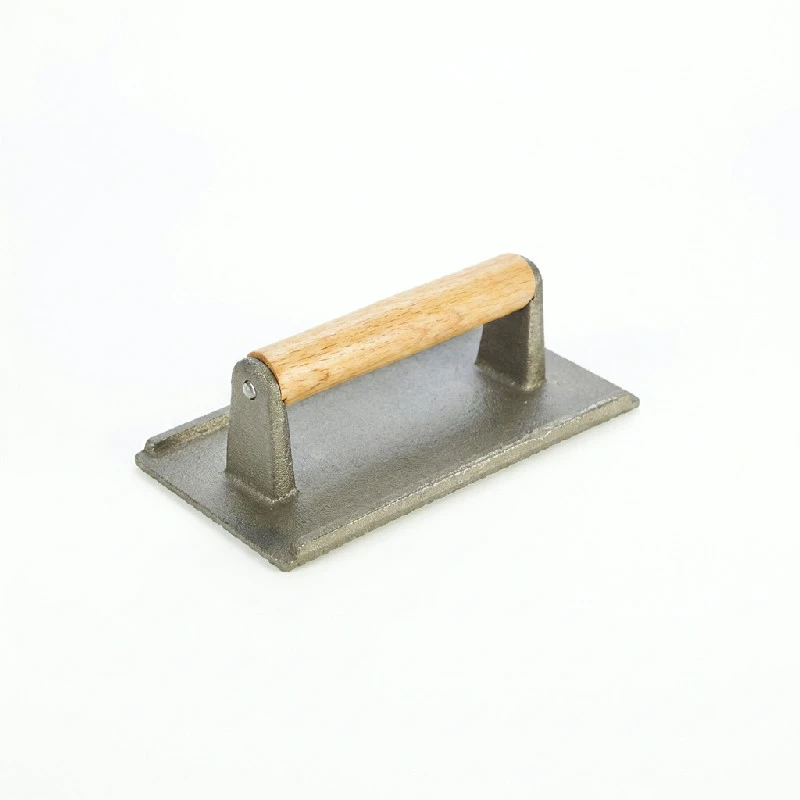 Fleischbeschwerer Gusseisen 10,8 x 21 cm SW48 by Genware color Svart