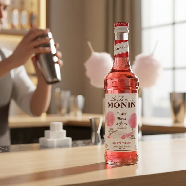 Monin Zuckerwatte-Sirup FL 70 50000109 by MONIN color Svart