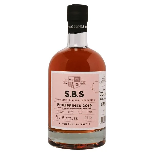 SBS Philippinen 2019, Virgin Oak 57% FL 70 SBS-162 by 1423 color Svart