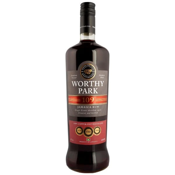 Worthy Park 109 54,5% FL 100 WORTHY112 by Worthy Park color Svart