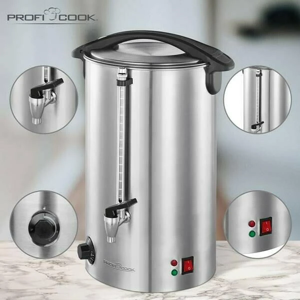 Heißgetränkespender 16 ltr. - Profi Cook 501111PC by Profi Cook color Svart