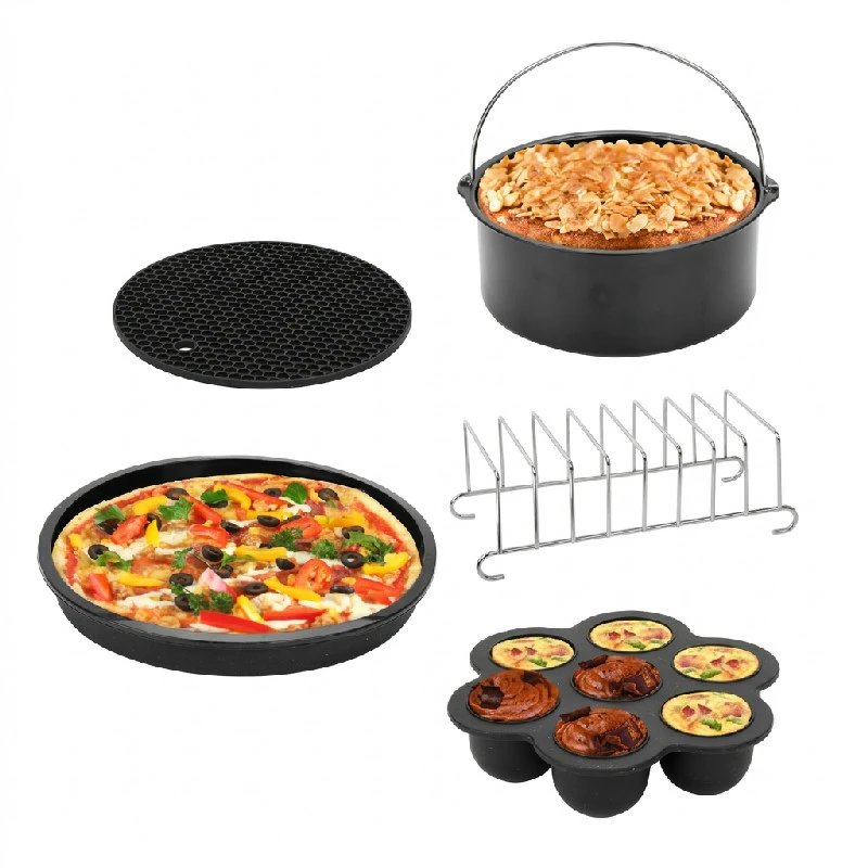 Hâws AFAK5 Birkholm Air Fryer Zubehör-Set 5-tlg. 30-AFAK5 by Hâws color Svart