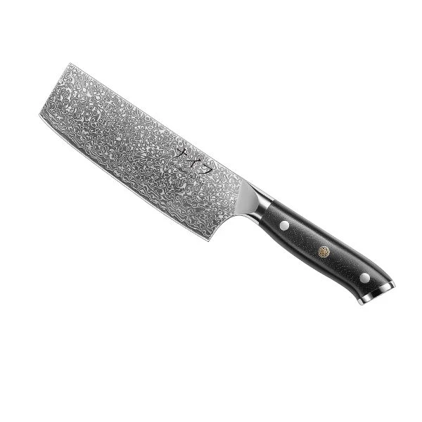 Damascus By Hâws Gemüsemesser 30 cm 30-DHB006 by Damascus by Hâws color Silver/brun