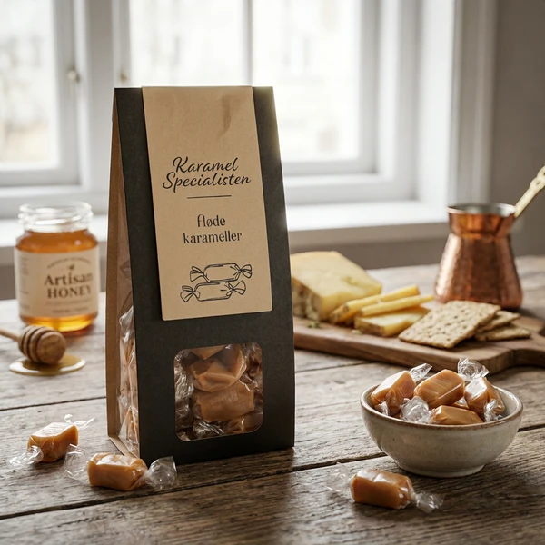 Sahnekaramellen 100 g 71084935 by Karamel Specialisten color Svart