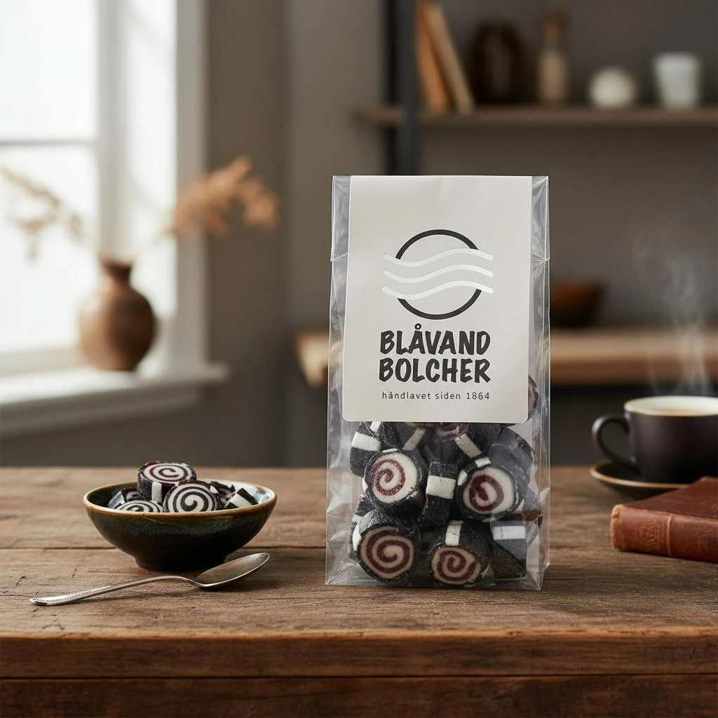 Blåvand Bolcher Salmiak Lakritz Bonbons 80g 71084948 by Blåvand Bolcher color Svart