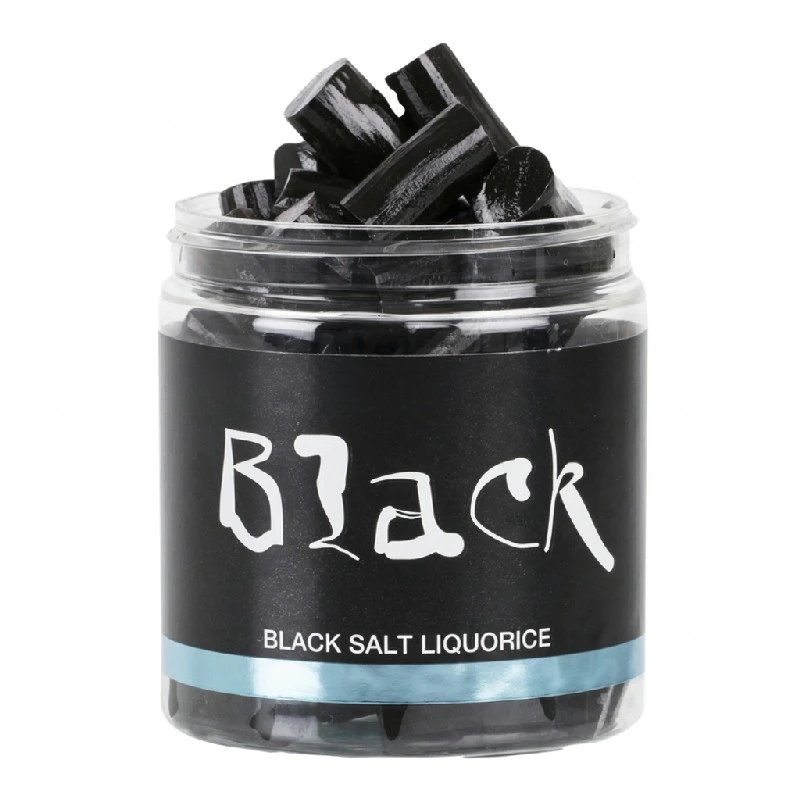 Salzlakritz in der Dose 170g, Black Liquorice 71084911 by Black Liquorice color Svart