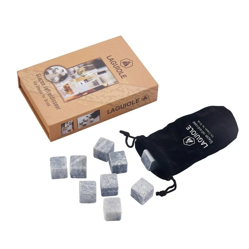 LAGUIOLE Kühlsteine für Drinks & Whisky 40268870 by Laguiole color Svart