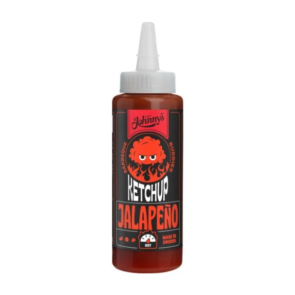 Johnny's Buddies Jalapeño Ketchup 255ml 580271 by Deli Drengene color Svart