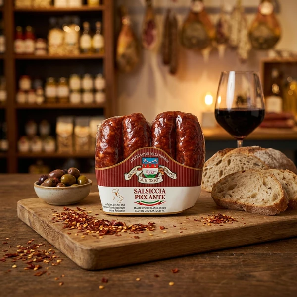 Getrocknete Salsiccia Chili 200g - Deli Jungs 1132 by Deli Drengene color Svart
