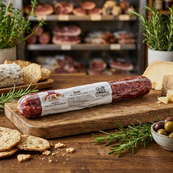 Kräutersalami 250g - Deli Drengene 1101 by Deli Drengene color Svart