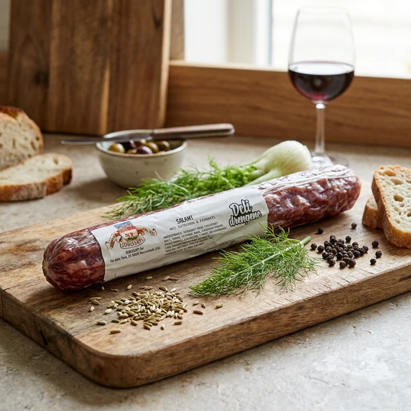 Fenchelsalami 250g - Deli Drengene 1104 by Deli Drengene color Svart