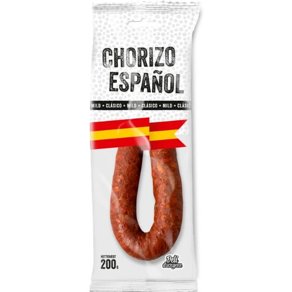 Milder Chorizo Ring 200g - Deli Drengene 212 by Deli Drengene color Svart