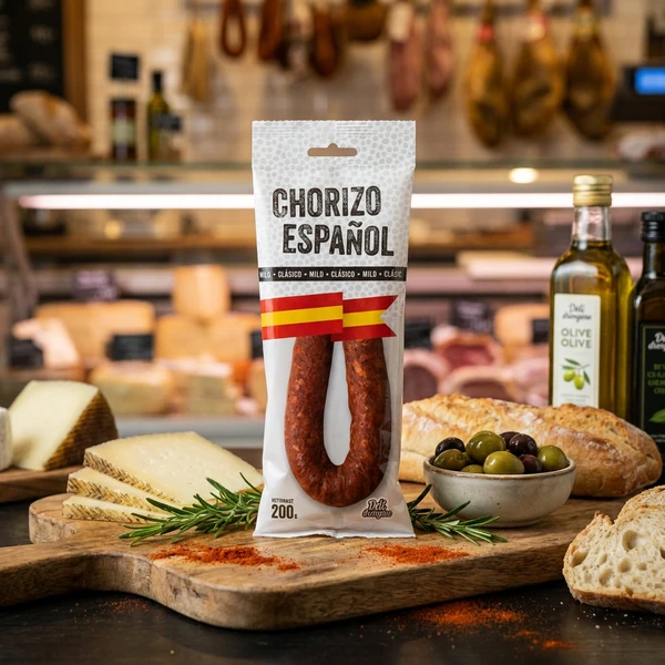 Milder Chorizo Ring 200g - Deli Drengene 212 by Deli Drengene color Svart