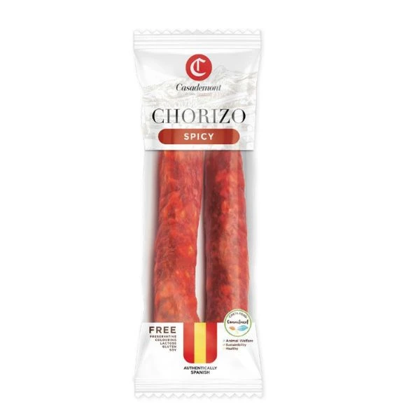 Chorizo Collar Piccante 225g – Deli Drengene 12291 by Deli Drengene color Svart