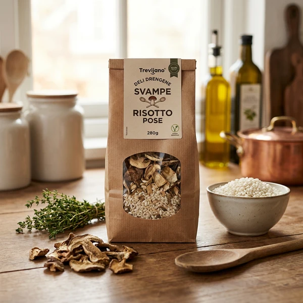 Pilz-Risotto Beutel 280g - Deli Drengene 62712 by Deli Drengene color Svart